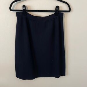 St. John Santana Knit Mini Skirt